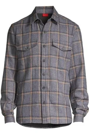 Window Pane Overshirt