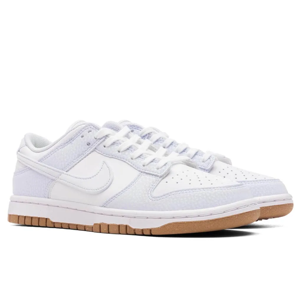 Women's Nike Dunk Low Premium Next Nature - White/Football Grey/Gum Light Brown